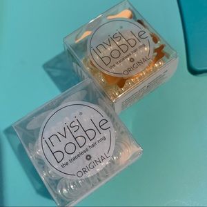 Invisible Bobble Hair Ties - set of 2